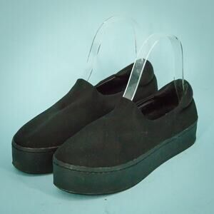Opening Ceremony 36 Size 6 Black Cici Platform Stretch Slip On Comfort Fashion S